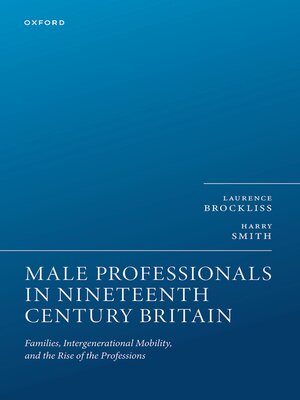 cover image of Male Professionals in Nineteenth Century Britain